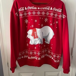 Coca-Cola Festive Red Polar Bear Sweater